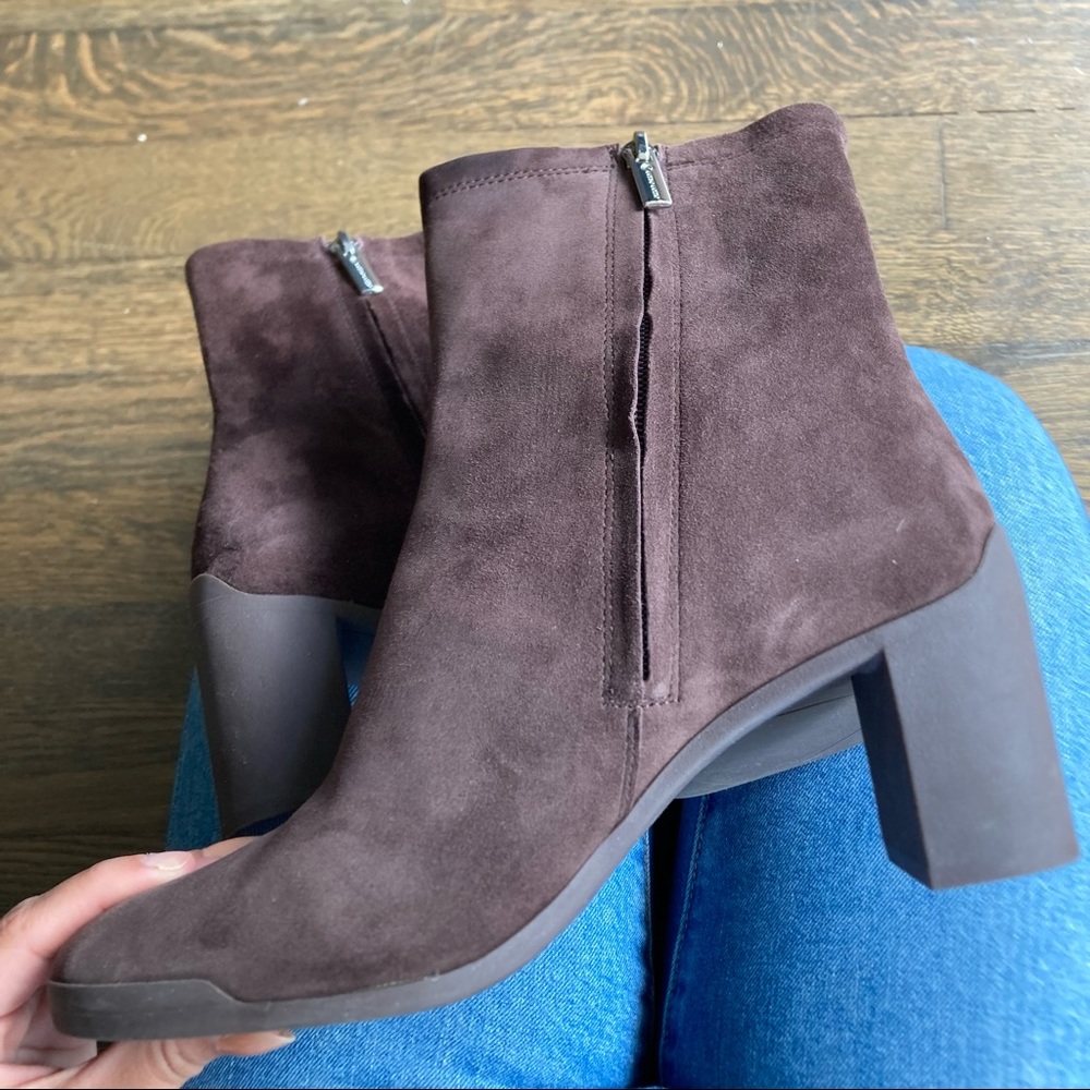 Corso como chocolate brown calf suede boots